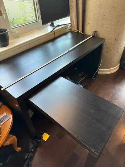 IKEA L-shape desk 59.5" x 25.5", View more