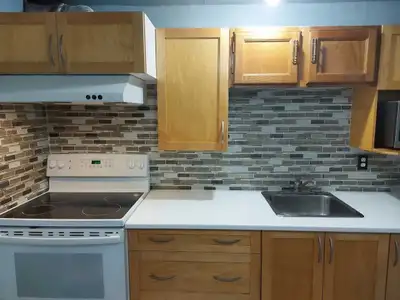 we have the Basement for rent. Separated entrance. beatiful Two bedroom. 1 living room. 1 bathroom w...