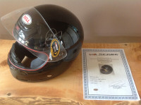 NEWAuthenticated NASCAR Bell Helmet Signed by Dale Earnhardt Jr.