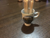 Porte cure-dents en forme de tasse de thé Saint-Tropez
