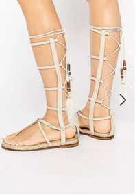 Aldo Knee High Gladiator Sandals