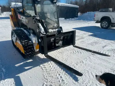 New set of HLA 1200lb Skid Steer Forks. 42” Tines. Pick up in Matheson Ontario or we can ship, just...