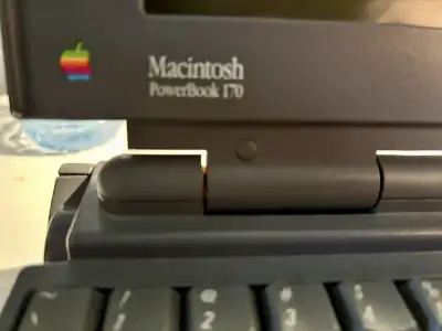 Vintage Apple PowerBook 170 Laptop Working with Original Mouse, View more