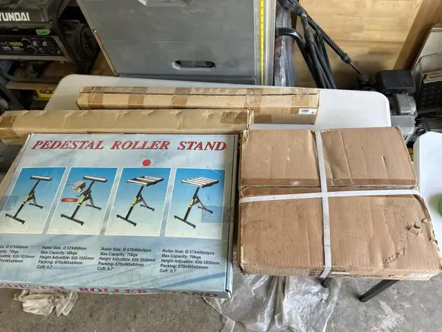 Pedestal Roller Stand