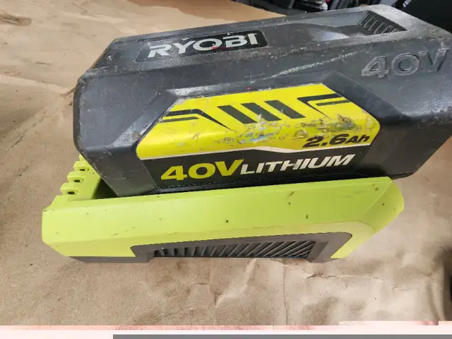 RYOBI 40V Lithium-Ion Rapid Charger Only Model # OP406AVNM in Outdoor Tools & Storage in Windsor Region - Image 10