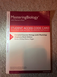 Essential Biology with Physiology access code