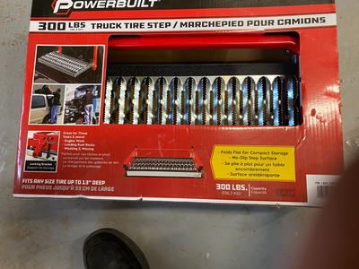 New Powerbuilt Truck Tire Step