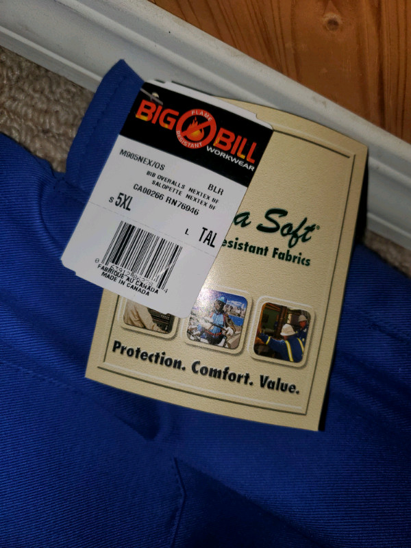 NEW 5XL Big Bill Bib Overall Insulated Flame Resistant Coveralls in Men's in Edmonton - Image 2