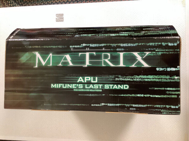 McFARLANES THE MATRIX DELUXE BOXED SET,  MIFUNES LAST STAND, APU in Toys & Games in Bedford - Image 3