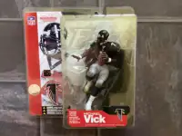 2002 NFL McFarlane Michael Vick Black Variant Trilingual Package