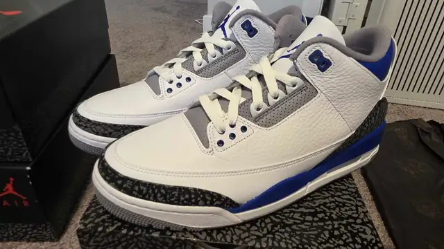 air jordan 3 racer blue in Men's Shoes in Edmonton - Image 2
