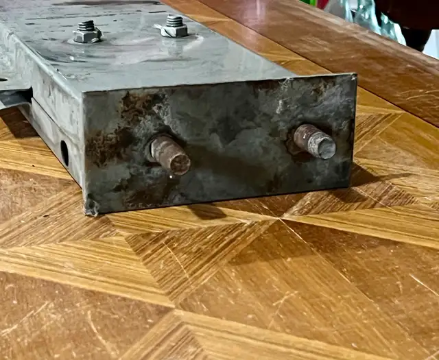 Stainless Steel Mud Flap Hanger for Semi with 3 Light Cutouts in Other in Belleville - Image 7