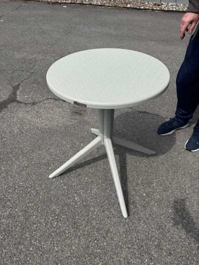 Patioflare 2ft x 2 ft Polynex-Frame Round Folding Table, View more