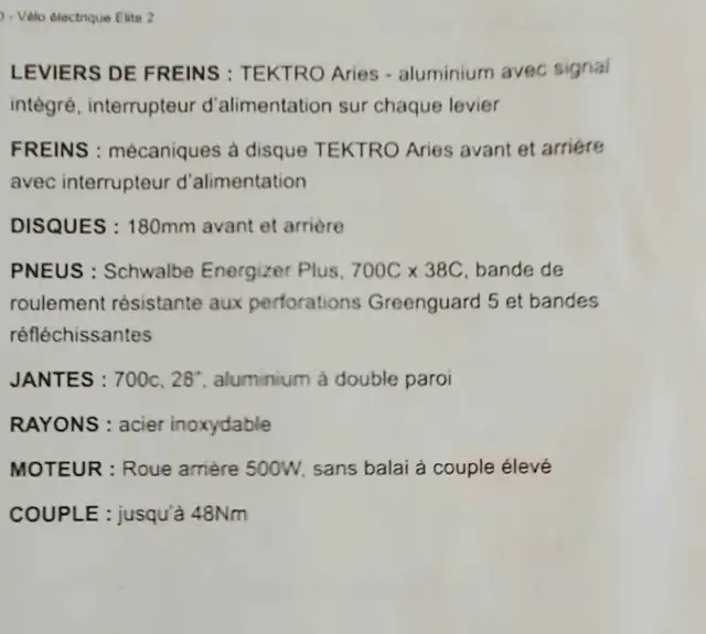 Vélo électrique IGO élite, couleur gris-noir,  usagé in eBike in Laurentides - Image 11