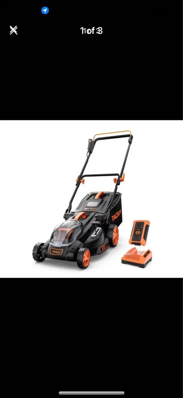 Tacklife Lawn Mower in Lawnmowers & Leaf Blowers in Mississauga / Peel Region - Image 4
