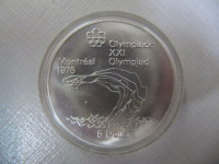 1976 Montreal Olympics FiveDollar Sterling SilverCoin XCondition