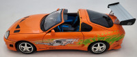 1:18 Diecast ERTL Fast & Furious 1995 Toyota Supra Paul Walker