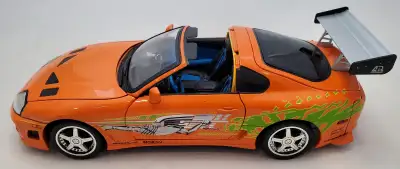 1:18 Diecast ERTL Fast & Furious 1995 Toyota Supra Paul Walker, View more
