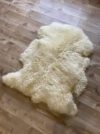 Genuine sheep skin rug for sale 