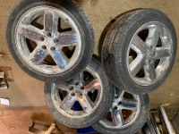 BFG Ecopia P215/55R18 Tires and Rims