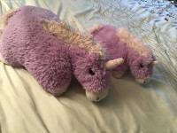 Momma/Pappa and Baby Unicorn Pillow Pets