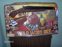 Wild West  Toy Gun Set , Real Gunshot & Sound