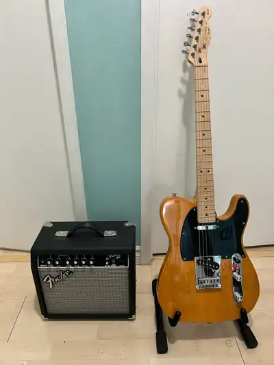 Squier Fender Telecaster Guitar & Amp Combo, View more