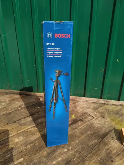 Brand new in box Bosch compact tripod, View more