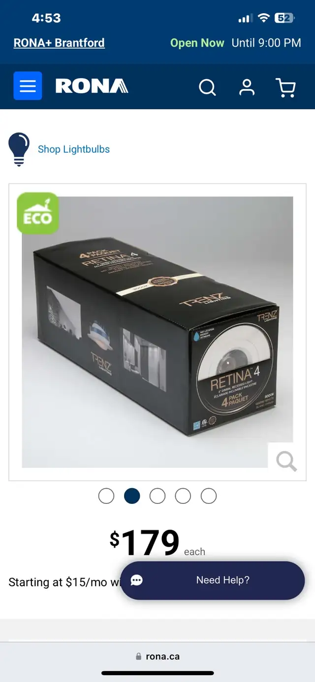 pot lights  in Indoor Lighting & Fans in Brantford - Image 3