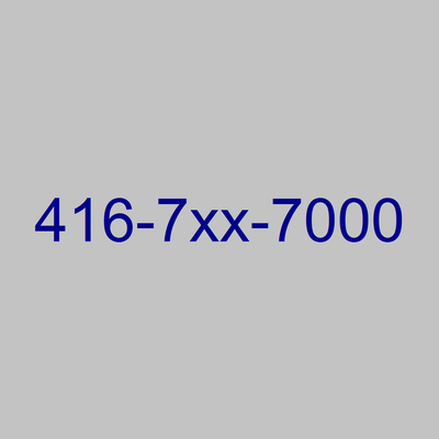 Super Easy ending 7000 416 Prestige Toronto Phone Number, View more
