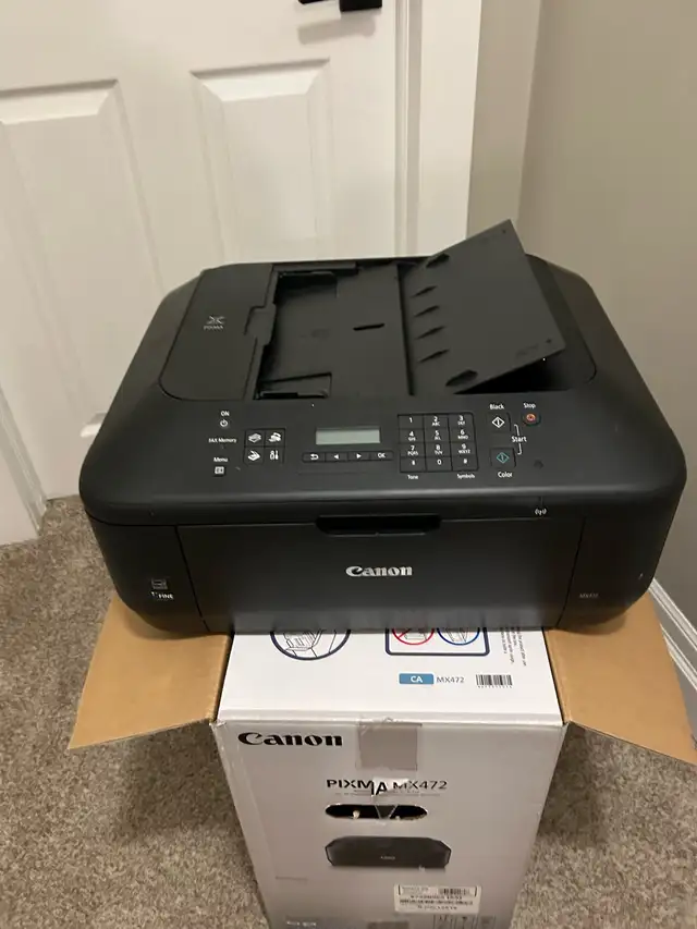 Canon Pixma MX472 Colour Printer in Printers, Scanners & Fax in Hamilton - Image 3