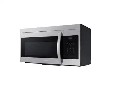 Microwave,.samsung-30" Over the Range 1.6cuft- Exterior , Stainless Steel in box with warranty-$249....