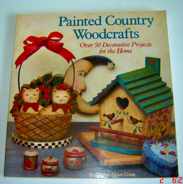 Painted Country Wood Craft Projects - Marina Grant - 1993 in Hobbies & Crafts in City of Toronto