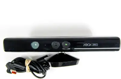 Xbox 360 Kinect Sensor + Wires + Kinect Adventures $29, View more