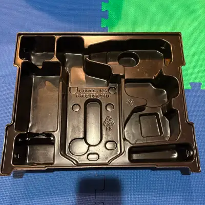 Plastic drill power tool insert tray Bosch Sortimo L-Boxx case, View more