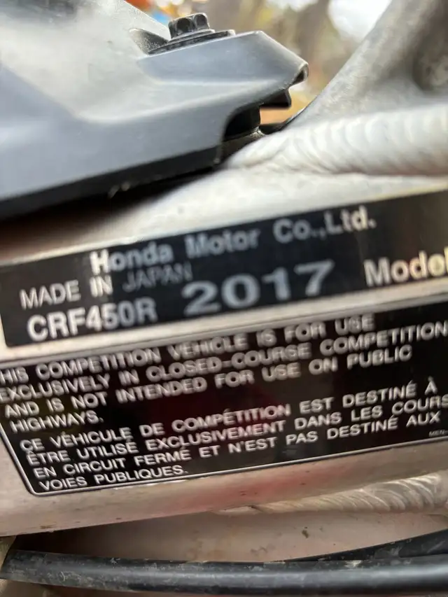 Crf450r Low Hour in Dirt Bikes & Motocross in Markham / York Region - Image 8