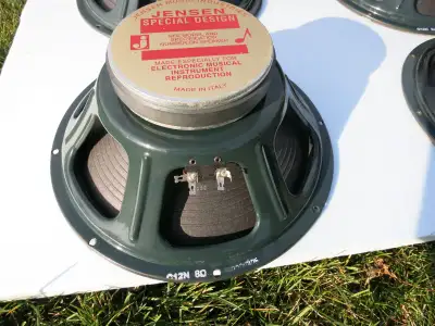 3 Available, $150 each or $280 for two. Great upgrade for amps like Fender Hot Rod Deluxe, Deluxe Re...