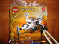 lego technic mars rover nasa 83 pieces polly bags
