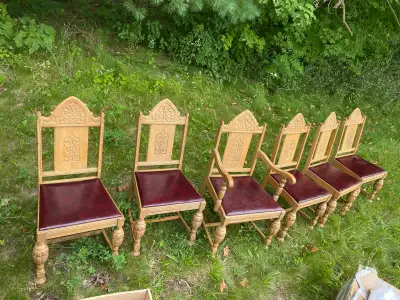 Wooden Table and Chairs , View more