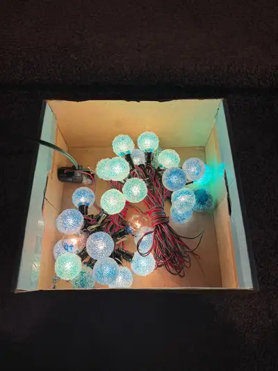 Vintage Christmas Ice lights, View more