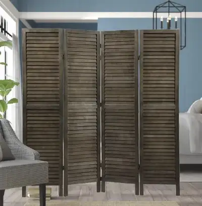 Brand New in Box Legacy Decor 4 Panels Room Divider, View more