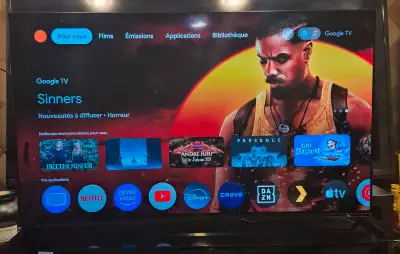 Smart tv sony bravia xr 55" oled 4k Google Parfaite condition Parfaite pour jeux video Peu servi 4 e...