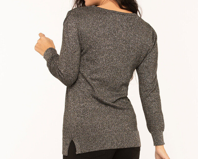 A Shimmery Charcoal / Silver  Ladies Sweater in Women's - Tops & Outerwear in Kingston - Image 3