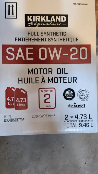 The manufacturer's date on the box is 2024/04/09. Both jugs are still in the sealed box and can be p...