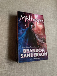 Mistborn (book 1) by Brian’s Sanderson paperback