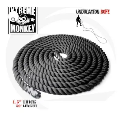 50’ Battlerope 1.5” Intertwined x5 available, View more