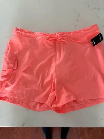 Woman’s  Shorts Bright Orange “New” TAGS ONSize: 2X, View more