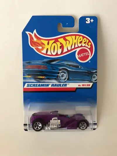 Sealed Hot Wheels 1999 Purple Screamin' Hauler Car 21065 No., View more