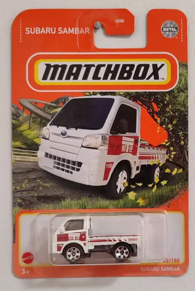 MATCHBOX SUBARU SAMBAR WHITE/BLANCHE HFP58-4B10 New in box Never opened LOCAL PICK-UP: CAD $10 The p...