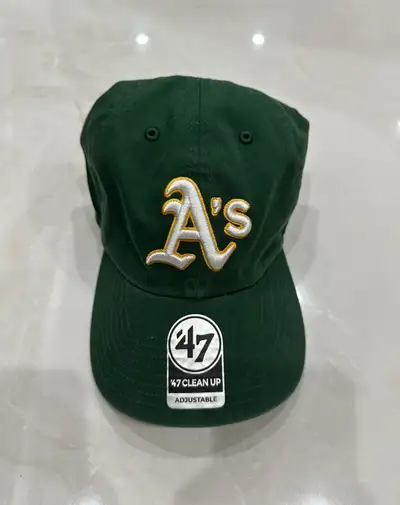 Oakland A's Athletics Hat Cap MLB Baseball '47 Brand clean up, View more